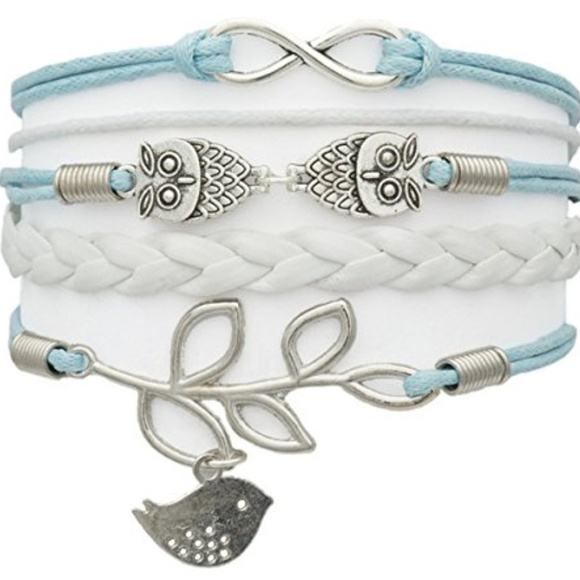 LA Style Jewelry - Dove & Owl Wrap Bracelet